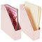 mDesign Plastic File Folder Bin, Office Desktop Organizer, 2 Pack